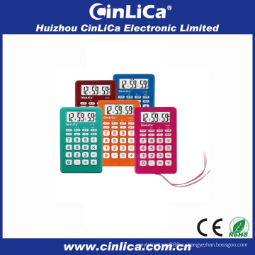 8-разрядный калькулятор с функциями счетчика таймера